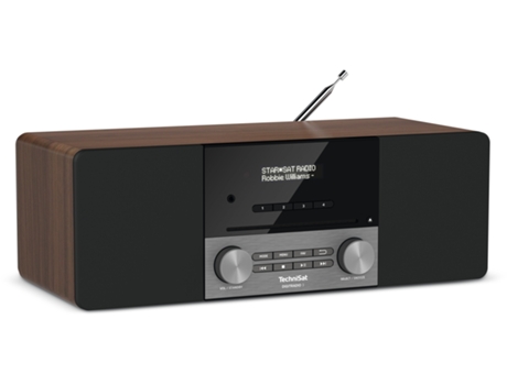 TECHNISAT Digitalradio 3 Portátil Analógico e Digital Branco Prateado Noz