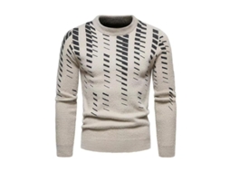Fasst Camisola de Manga Longa para Homem com Cachecol Removível S/MARCA