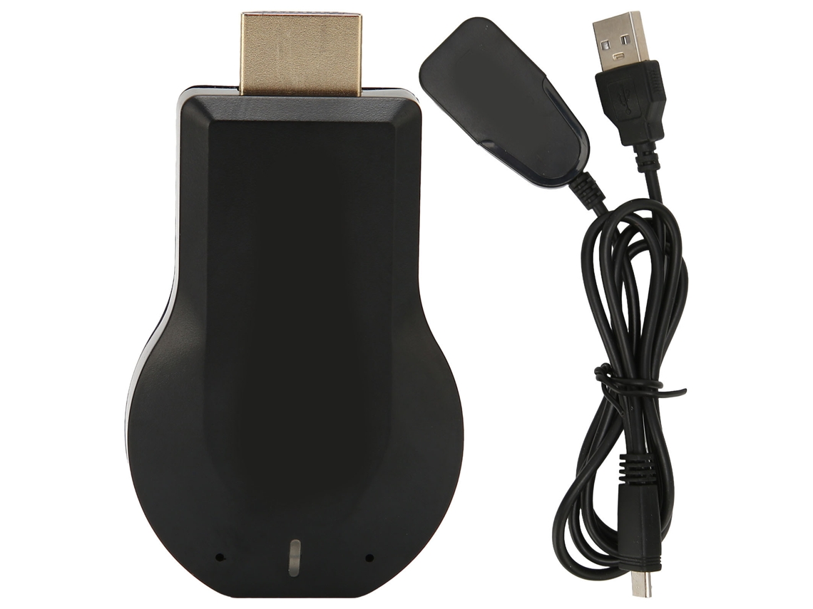 Adaptador HDMI Sem Fio EOOCOO, suporta 2.4G e Airplay