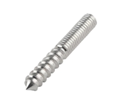 Conectores De Parafuso Autoatarraxantes Para Móveis, Extremidade Única, Aço Inoxidável 304, Cavilhas Para Madeira M4 M12