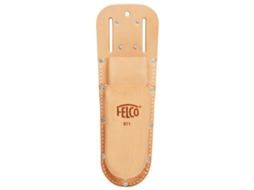 910 colder de couro com bolsa dupla para serras e material de poda com laço e presilha FELCO