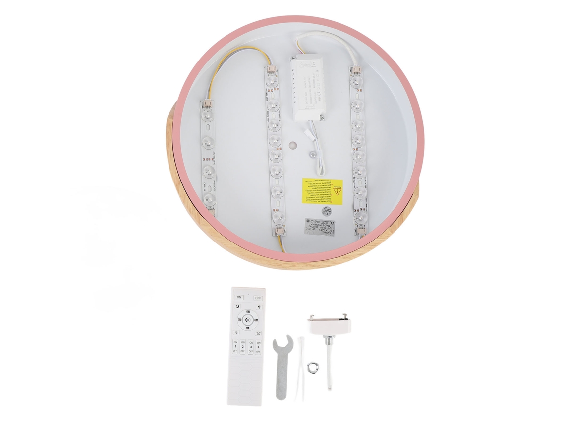 Lâmpada de Teto Led Ajustável com Controle Remoto para Quarto e Sala de Estar | S/MARCA