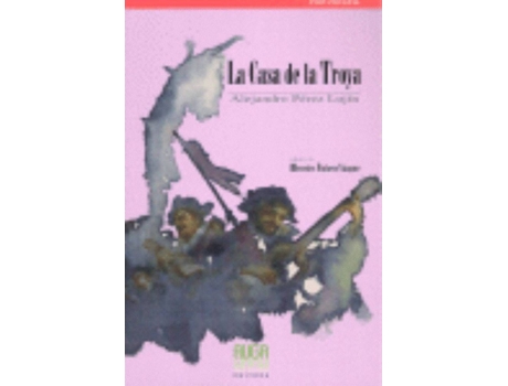 Livro La Casa De Troya de Alejandro Pérez Lujin (Espanhol)