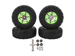 Pneus De Carro Rc Duráveis Para Substituição Wltoys 12423 12427 12428 124006 Acessórios Rc
