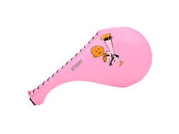 Alvo De Treino De Boxe Taekwondo Karatê Chute E Punho Soft Pu Esponja Rosa Para Crianças