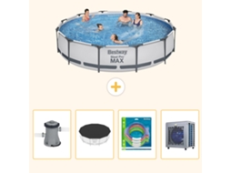 Bestway Piscina Bestway Steel Pro Max Redonda - 366x76 Cm - 5-peças S338