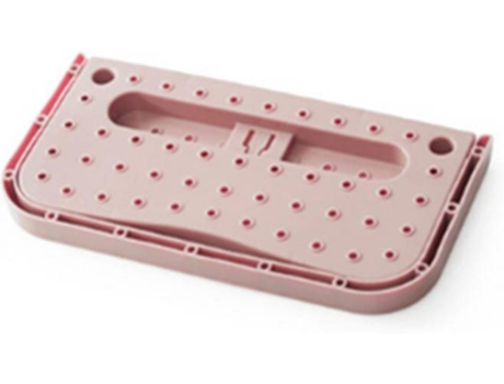 Sapateira  Prateleira Multifuncional Dobrável (Rosa)