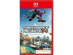 Jogo Nintendo Switch 2 Tony Hawk's Pro Skater 3+4 (Código de Descarga na Caixa)