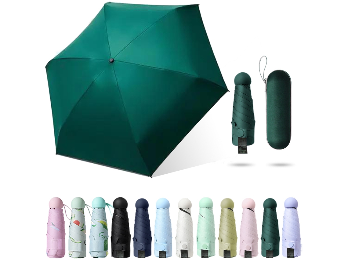 Guarda chuva de Sol Dobrável Ultra leve UV Proteção | S/MARCA