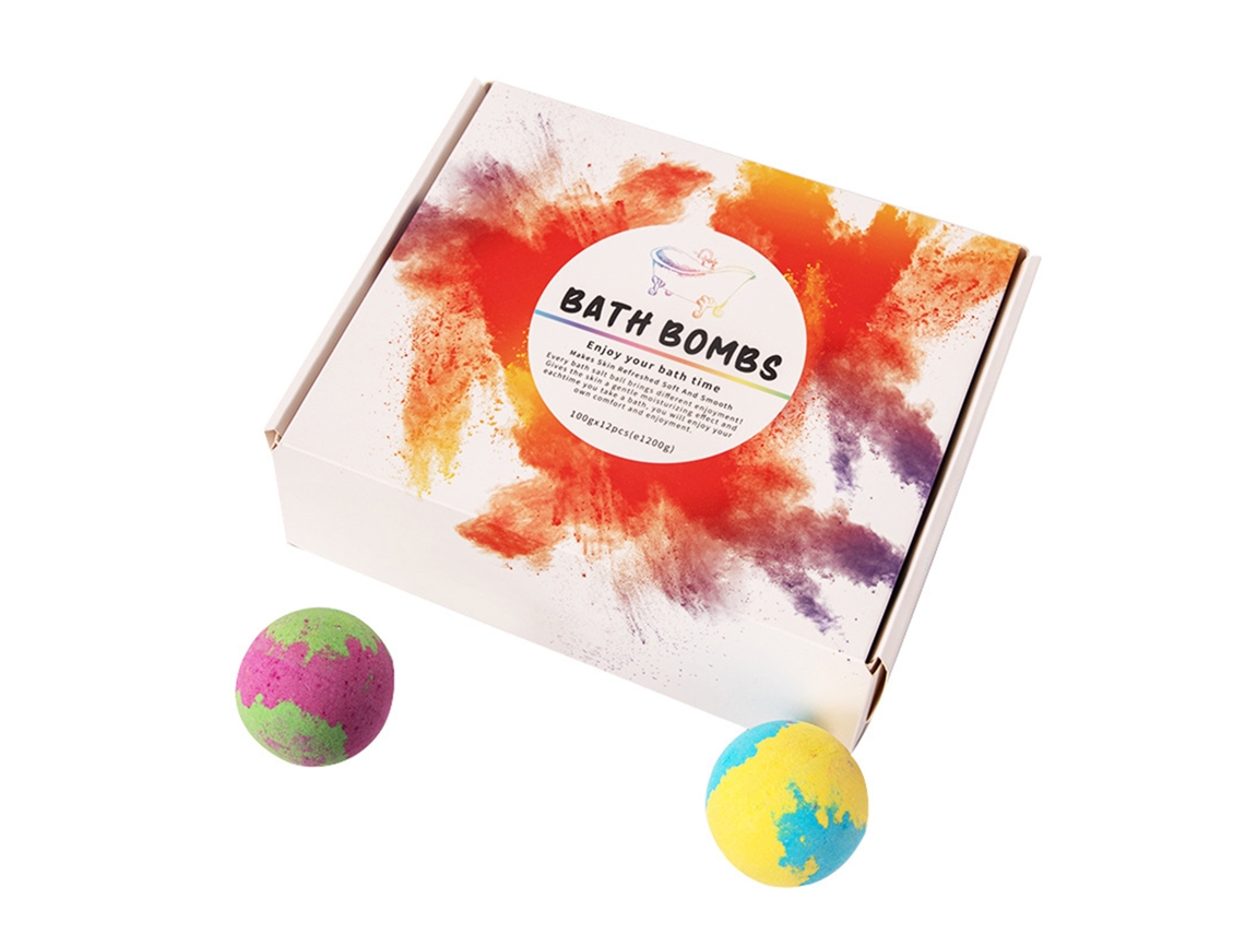 Bolas De Banho Aromáticas Para Relaxamento Com Aroma Agradável