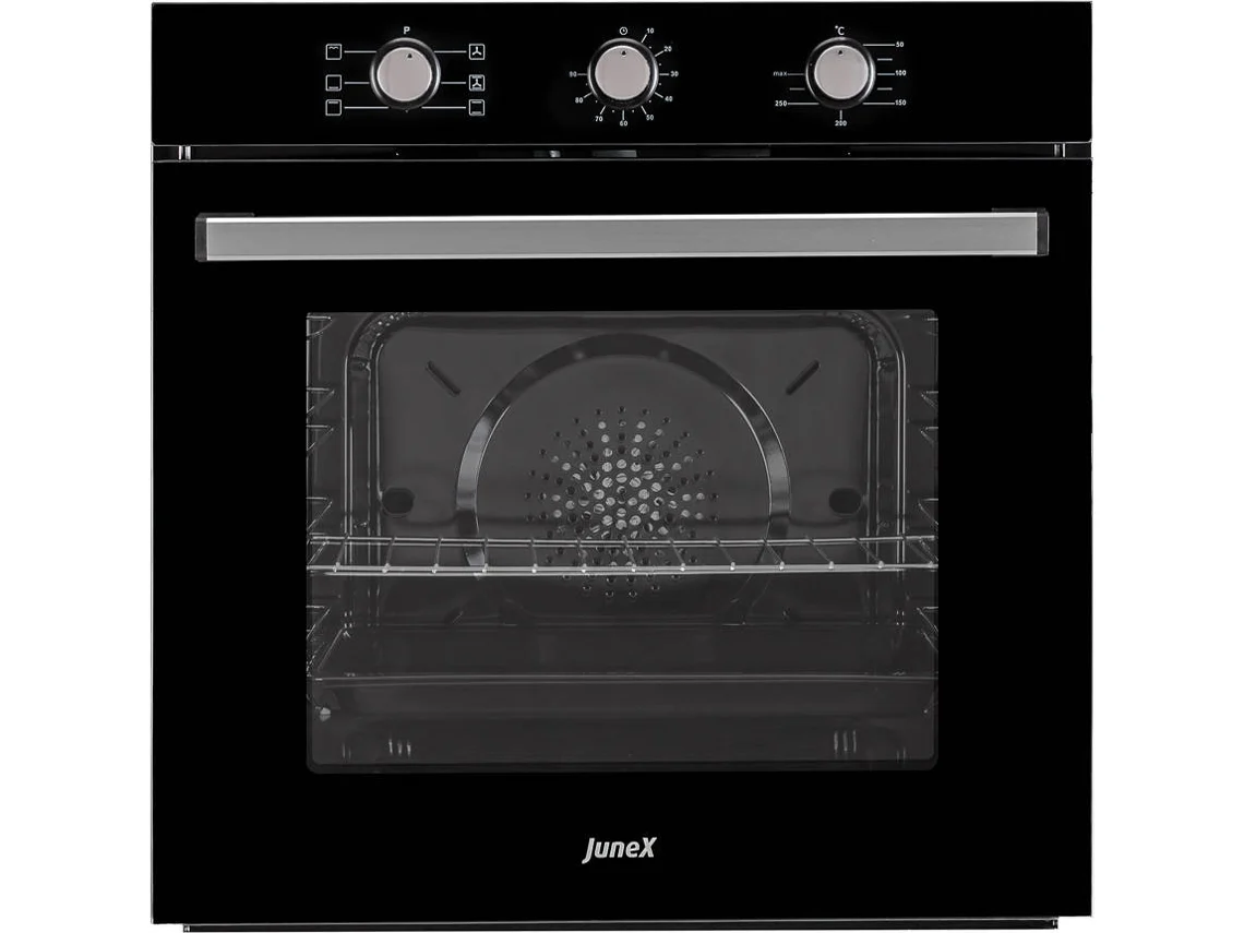 Forno JUNEX FVJM 138 P (70 L - 59.5 cm - Preto)