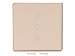 Interruptor Inteligente Touch Branco Wifi Controle Remoto 600w com MARCA