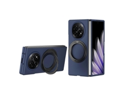 Capa De Celular À Prova De Choque Com Suporte Giratório Thunderbolt 360 Para Oppo Find N5