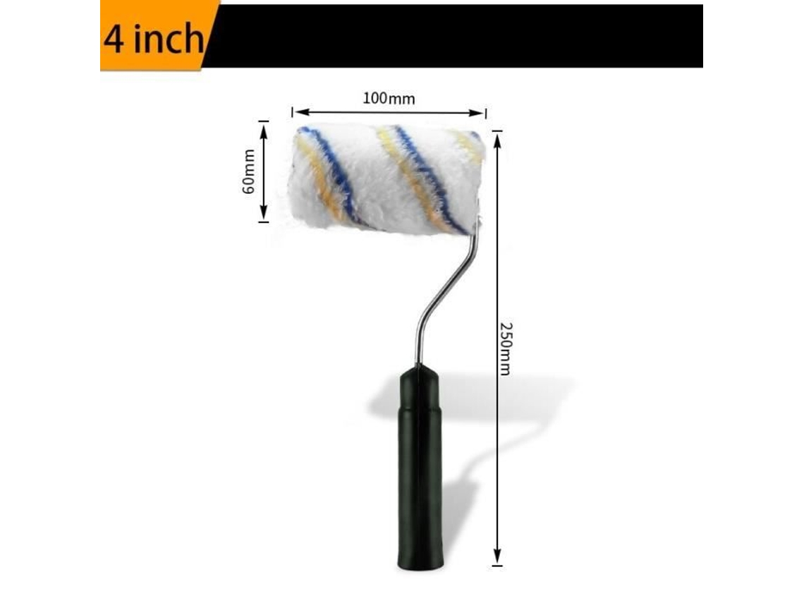 1 Conjunto de 4 Ou 9 Ferramenta de Pincel de Decoração de Rolo de Espuma para Pintura Artesanal Vr69768350