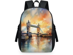 Mochila TROPICALLIFE com Estampa Aquarela (32x15x44cm)