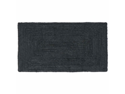 Vidaxl Tapete De Área Cinzento-escuro 60 X 110 Cm Juta