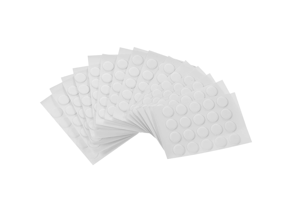 1000 Unidades De Fita Adesiva Dupla Face Transparente E Resistente