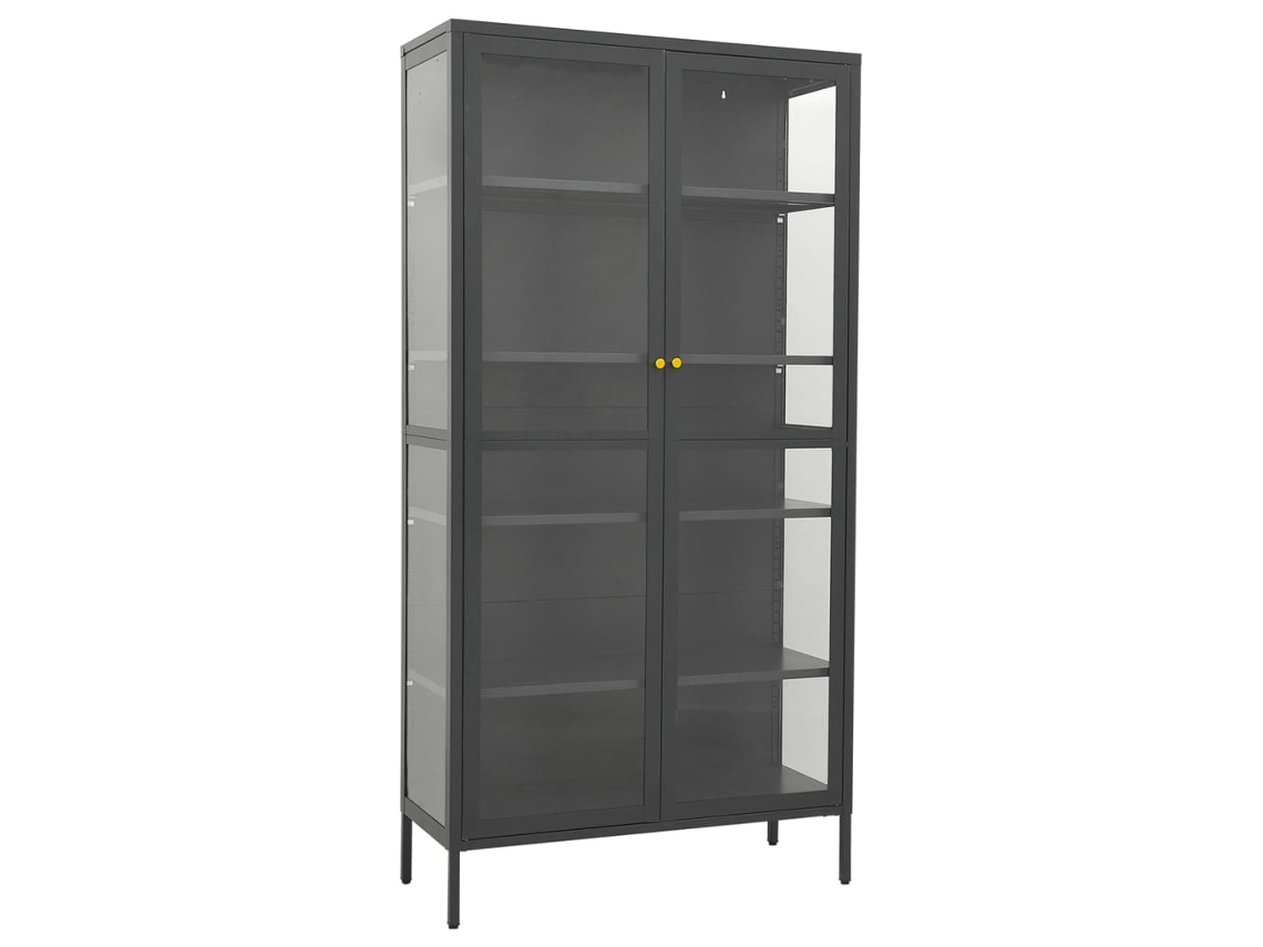 Display Cabinet, Display Cabinets Vidaxl Antracite Aço (n/a)