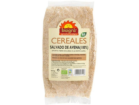 Biogra Farelo aveia 100 Bio 500 gr