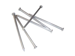 Puntas hierro cabeza plana granel largo 100mm (caja 3)