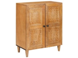 Vidaxl Buffet Castanho-claro 60 X 33 X 75 Cm