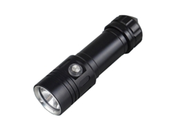 Lanterna Mergulho 2000lumens Xml L2 Ipx8 100m Fotografia Subaquatica Preto Yizhood