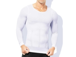 Camiseta Corretora De Postura| Tamanho Selecionável| Branca