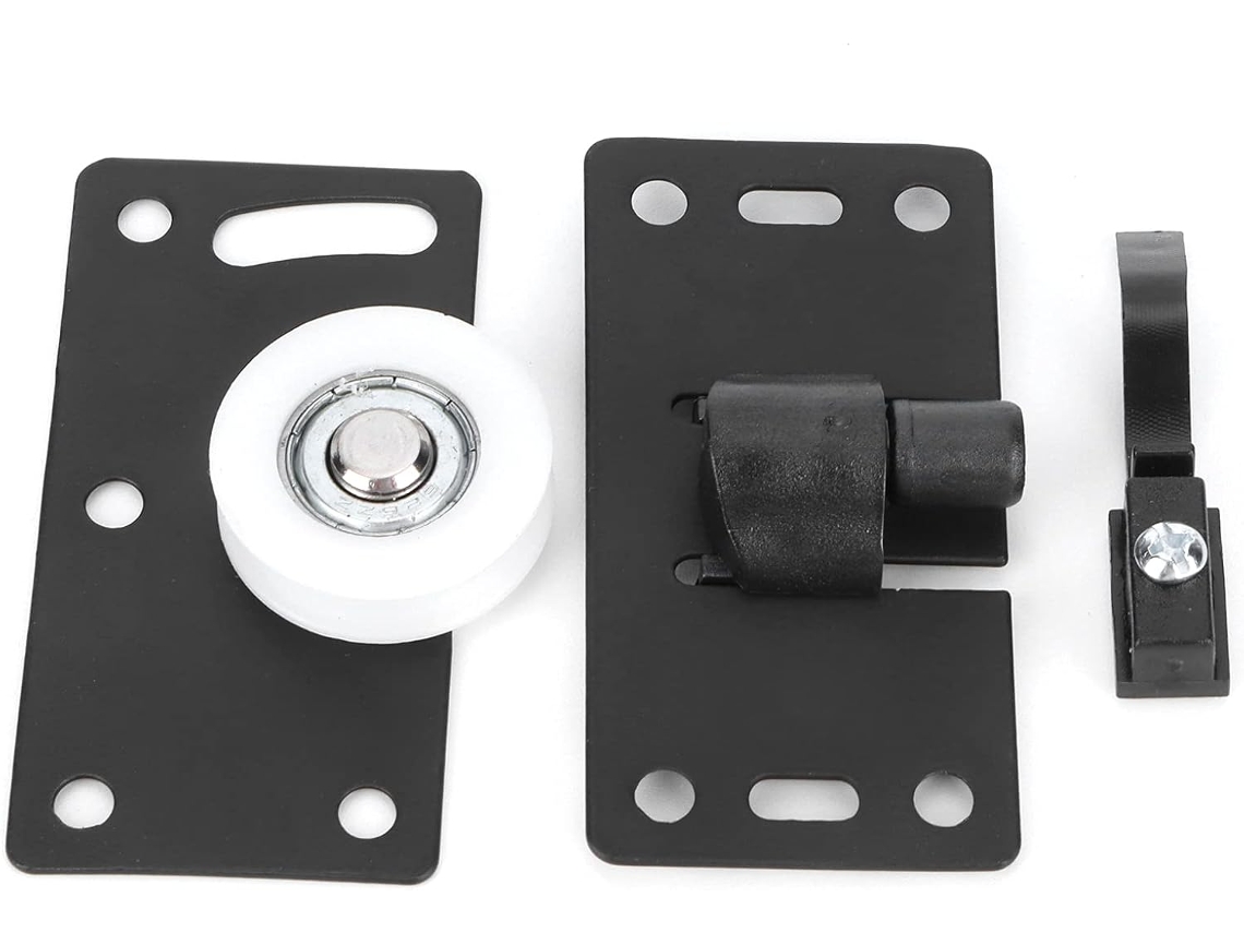 Conjunto De Roldanas Para Portas Correr, Em Aço Laminado A Frio, Polia Para Portas, Acessórios Para Armários E Guarda