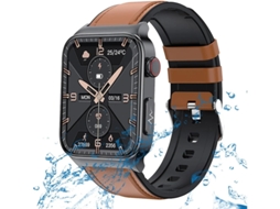 Relógio Inteligente Feminino Masculino Ip67 Chamada Bluetooth Com Tela Sensível Ao Toque De 1.92 Polegadas Monitor De Frequência Cardíaca E Yizhood