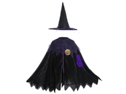 Fantasia de Bruxa para Meninas Vestido de Aranha para Halloween NEVEANCE