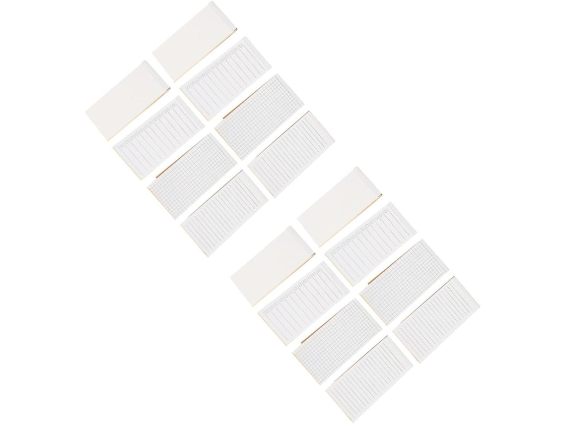 2 Ensembles Carnet Bureau Blocs-notes Soi Bloc-notes Doublé Tampon De Recharge Coussin D'écriture Cahiers De