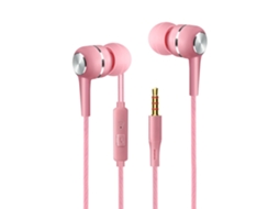 Auriculares Vpb S12 Esportecom Fio Estéreo Música com Microfone 3.5Mm