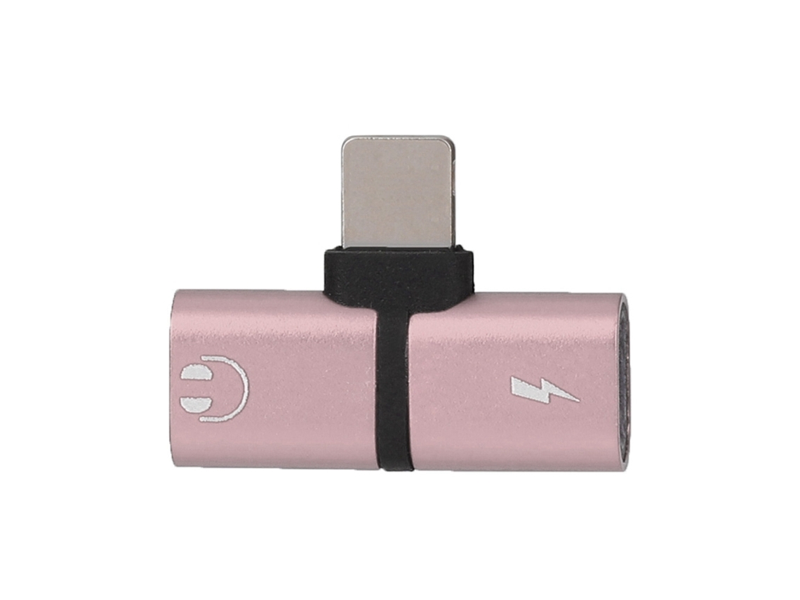 Adaptador 2 em 1 Lightning para Carregamento e Áudio do Iphone. EOOCOO