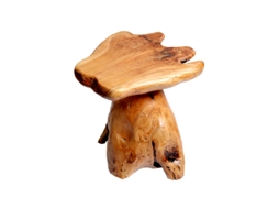 Mesa De Café/maceta Madera Abeto Forma Irregular Ziwei Store