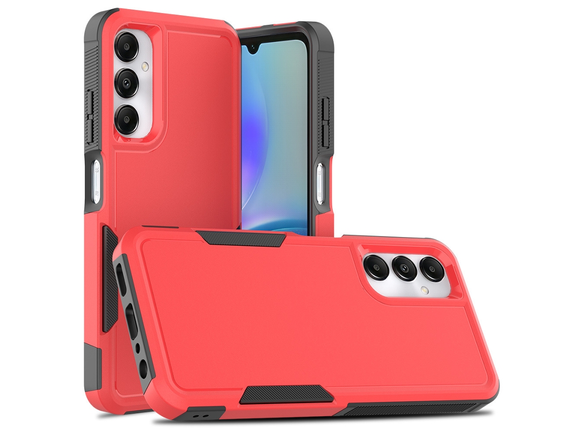 Capa Protetora Para Celular Sailing Armorvermelho - Samsungsung Galaxy A05s