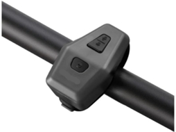 Alarme De Bicicleta, Buzina De Bicicleta, Alarme Antifurto, Recarregável Via Usb, Compacto, 120db Portátil, À Prova Dágua Bestvite (preto)