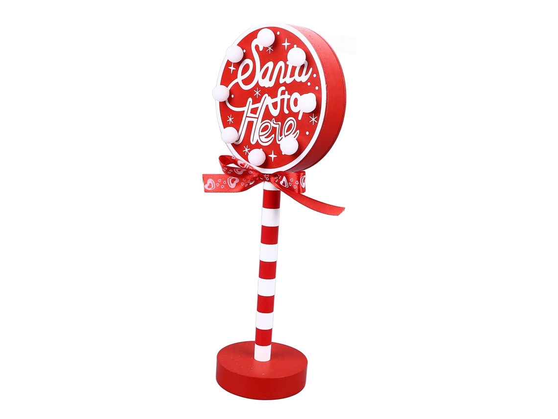 Papai Noel Para Aqui Decoração Metal Madeira Maciça Led Delicado Nó De Árvore Papai Noel Para Aqui Para Festa De Natal Redondo 12x-aquaforge