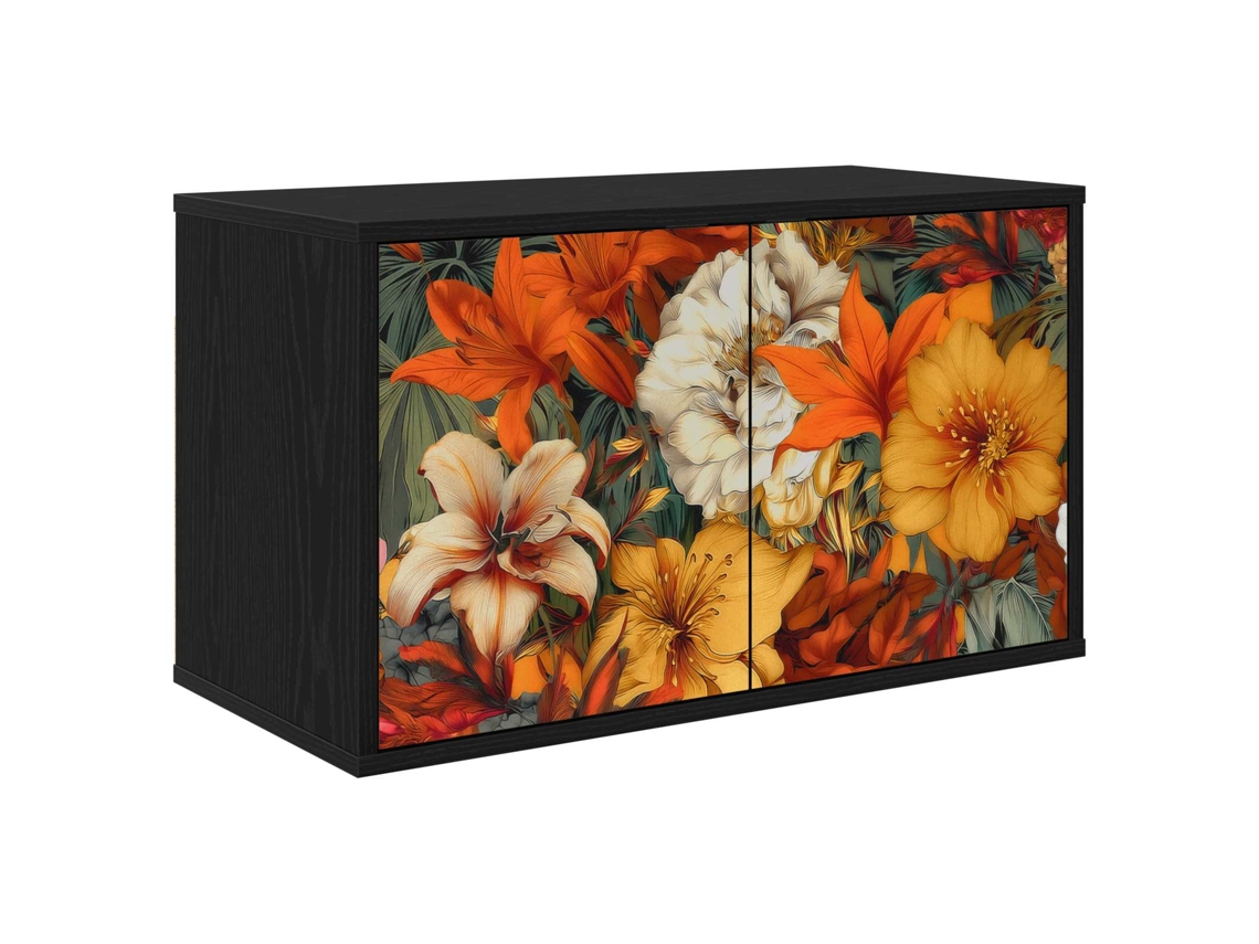 Vidaxl Armário De Tv Montado Na Parede Gennep 69 X 33 X 40 Cm