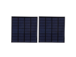 Painel Solar 2w 5v com Conectores MC4 BRILVIBERA