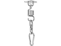 Ganchos de Teto para Pendurar Cadeira de Balanço, Yoga, Aço Inoxidável Sus304, 360°, 4 Parafusos, 2 Pçs S/MARCA