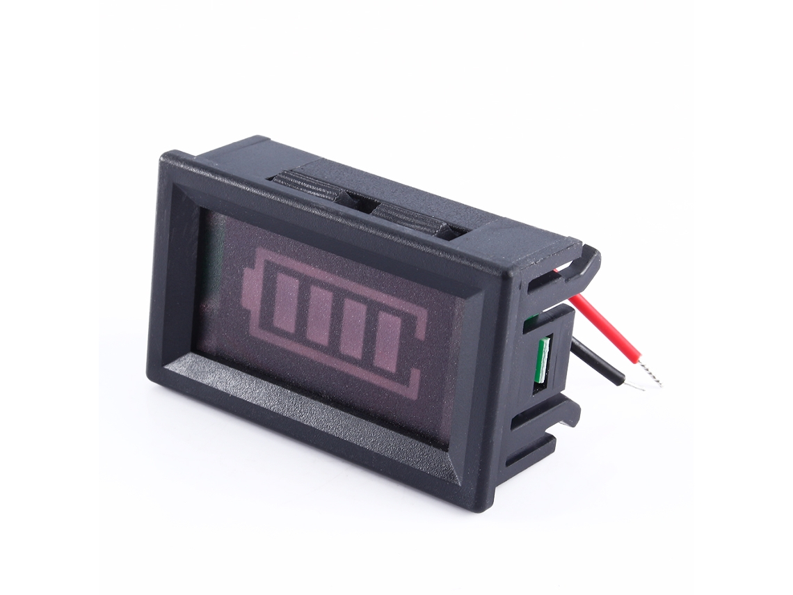 Bateria De Chumbo-ácido 12v Laxiscreed Com Indicação De Capacidade E Alarme Programável