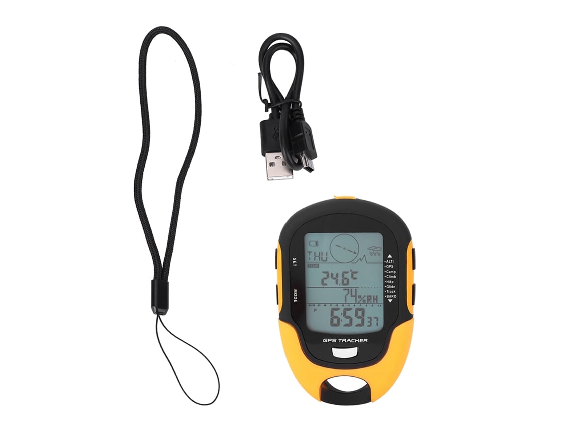 Receptor Gps Sunroad com Altímetro e Barômetro