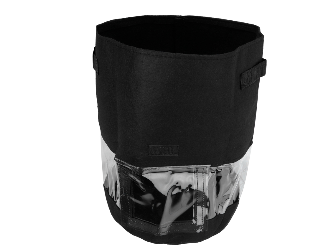 Saco de Crescimento Transparente para Plantas Vegetais Batatas 35x45cm 10galão Jardim Interior Exterior Conjunto de 1 Saco S/MARCA