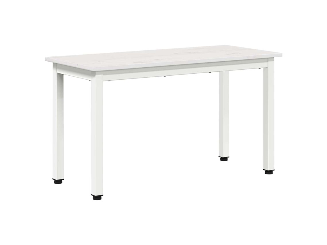 Banco Branco Madeira de Pinheiro Sólida MAISON EXCLUSIVE (80x35x45 cm)