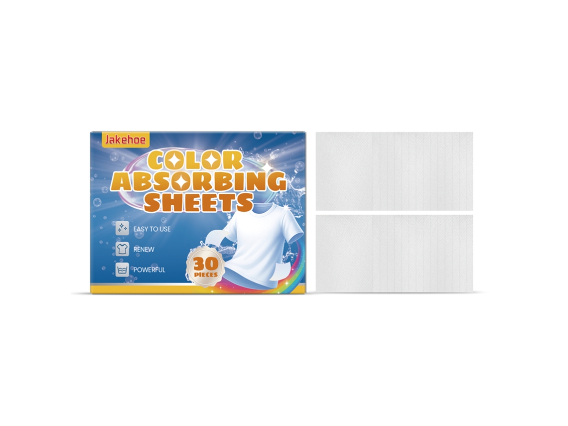 Folhas Absorventes Anti cor para Roupa Worten