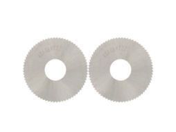 Lâmina Circular De Fresagem Aço Rápido 40x0.8mm 72 Dentes Para Madeira Plástico Metal 2pcs