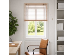 Vidaxl Cortina Veneziana Aparência De Carvalho 70 X 160 Cm 35 Mm