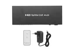 Switch Hdmi 2x8 4k com Controle Remoto LAXISCREED