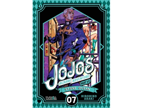 Livro JojoS Bizarre Adventure Parte 06 Stone Ocean 07 de Araki Hiroriko (Espanhol)