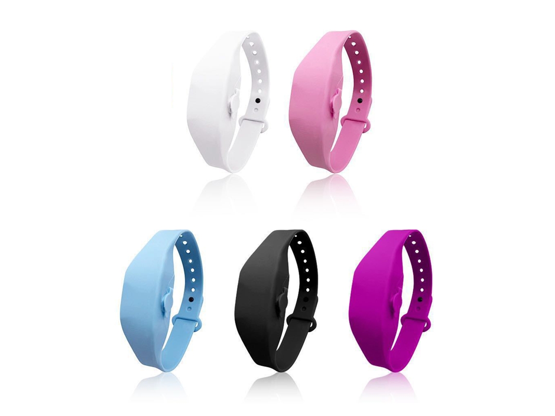Pulseira Dispenser De Sabonete Laxiscreed, Prática E Portátil, Anti-septico Para Mãos Sem Necessidade De Lavagem